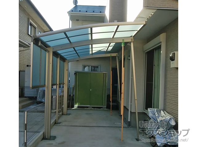 神奈川県大和市ののカーポート レイナポートグラン　積雪〜20cm対応 施工例