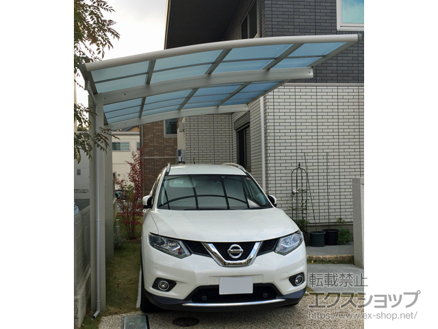 兵庫県三田市ののカーポート レイナポートグラン　積雪〜20cm対応 施工例