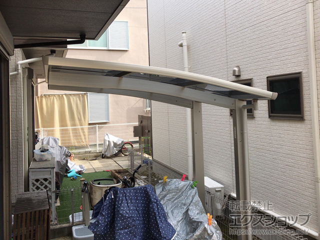 愛知県名古屋市ののサイクルポート・駐輪場 プレシオスポート ミニ 積雪〜20cm対応 施工例