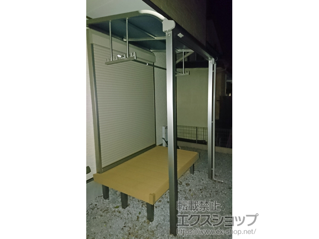 群馬県太田市ののウッドデッキ リウッドデッキ 200 施工例