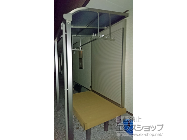 群馬県太田市ののテラス屋根 ソラリア R型 テラスタイプ 単体 積雪〜20cm対応 施工例