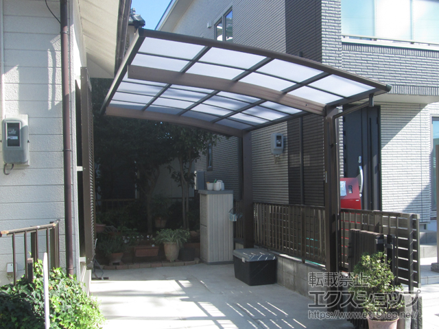 愛知県名古屋市ののカーポート プレシオスポート 積雪〜20cm対応 施工例