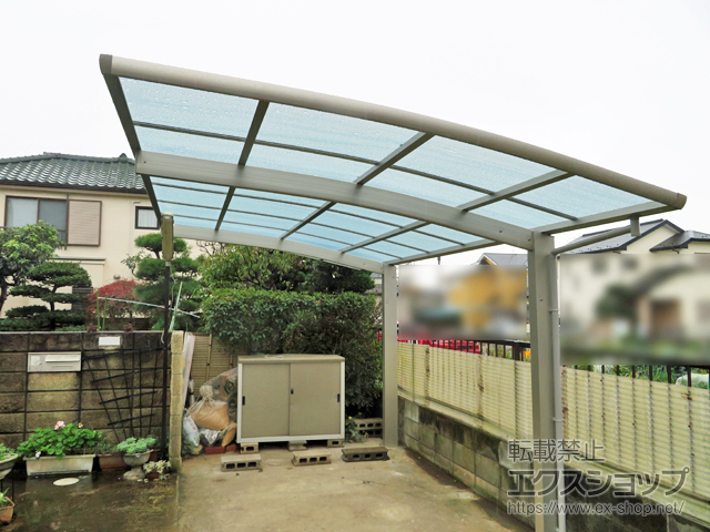 千葉県船橋市ののカーポート レイナポートグラン　積雪〜20cm対応 施工例