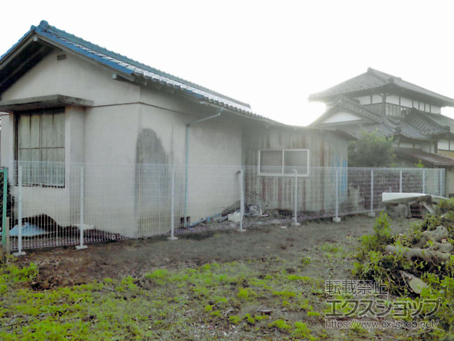 千葉県千葉市ののフェンス・柵 ユメッシュHR型 フリー支柱 施工例