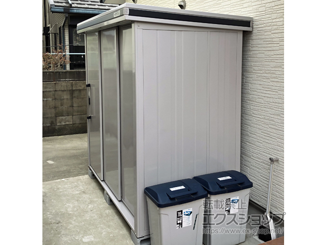 奈良県奈良市のの物置・屋外倉庫 エルモ 一般型 2220×1170×2121（LMD-2211） LMD-2211-CB 施工例