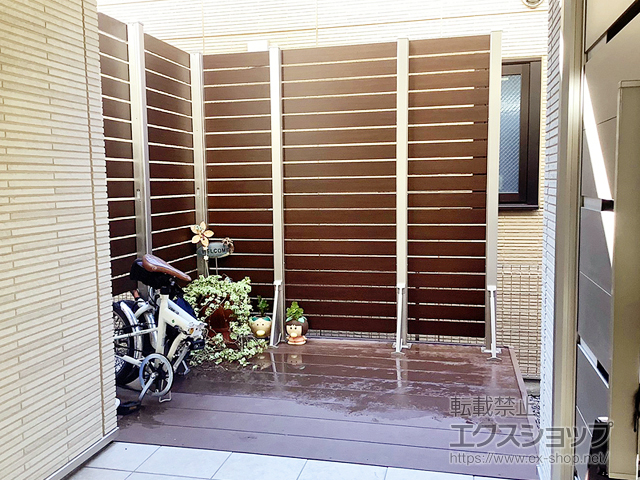 東京都豊島区ののウッドデッキ リウッドデッキ 200 施工例