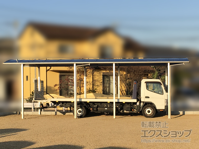 兵庫県姫路市ののカーポート レイナツインポートグラン 縦連棟　積雪〜20cm対応 施工例