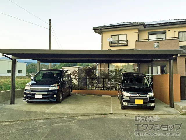 ���ꌧ���v�s��LIXIL ���N�V���i�g�X�e���j�̃J�[�|�[�g �e���I�X�|�[�gIII 1500 3��p �p��4�{�� �ϐ�`50cm�Ή� �{�H��