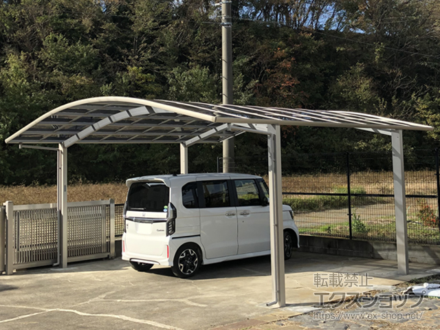 神奈川県平塚市ののカーポート レイナツインポートグラン　積雪〜20cm対応 施工例