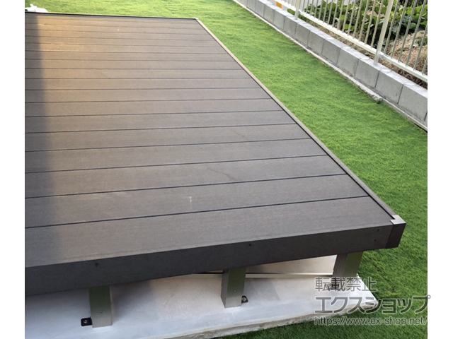 鹿児島県鹿児島市ののウッドデッキ リウッドデッキ 200 施工例