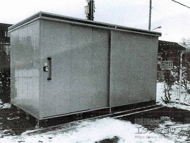 北海道札幌市のの物置・屋外倉庫 エルモ 積雪型 4430×2220×2358 右扉タイプ（LMDS-4422HL） LMDS-4422HL-CB 施工例