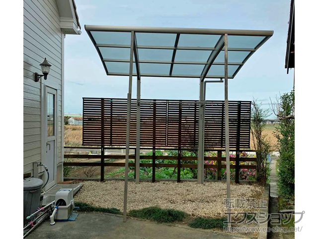 愛知県安城市ののサイクルポート・駐輪場 レイナポートグランミニ 積雪〜20cm対応 施工例