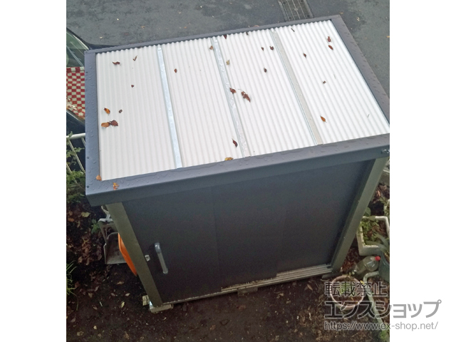 神奈川県愛甲郡愛川町のの物置・屋外倉庫 エスケーエイト SK8-70 一般型 1800×1200×1940 SK8-70-GK 施工例