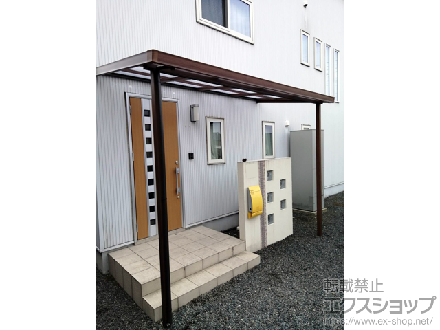 栃木県佐野市のLIXIL(リクシル)テラス屋根施工例(シュエット