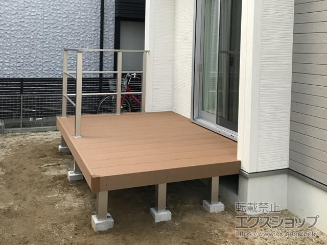 愛知県名古屋市ののウッドデッキ マージウッドデッキ 施工例