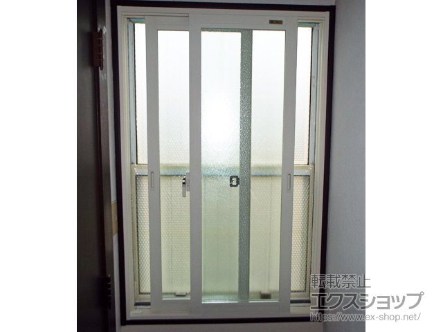 茨城県石岡市のの二重窓（内窓） インプラス ダストバリア仕様 引違い窓 2枚建 施工例