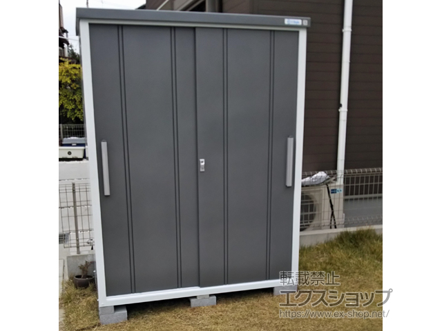 奈良県天理市のの物置・屋外倉庫 クール COOL-1575 一般型 1500×750×1937 COOL-1575-GM 施工例