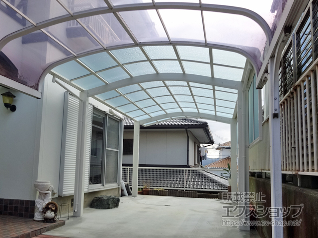 大阪府阪南市ののカーポート レイナワンポートグランZ　積雪〜20cm対応 施工例