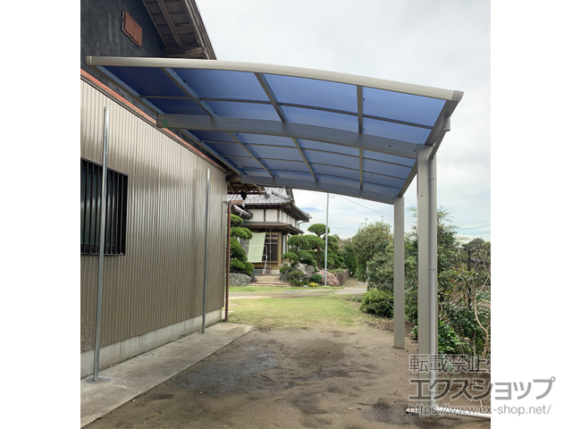 千葉県茂原市ののカーポート プレシオスポート 積雪〜20cm対応 施工例