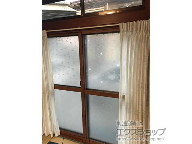 兵庫県高砂市のの二重窓（内窓） インプラス ダストバリア仕様 引違い窓 2枚建 施工例