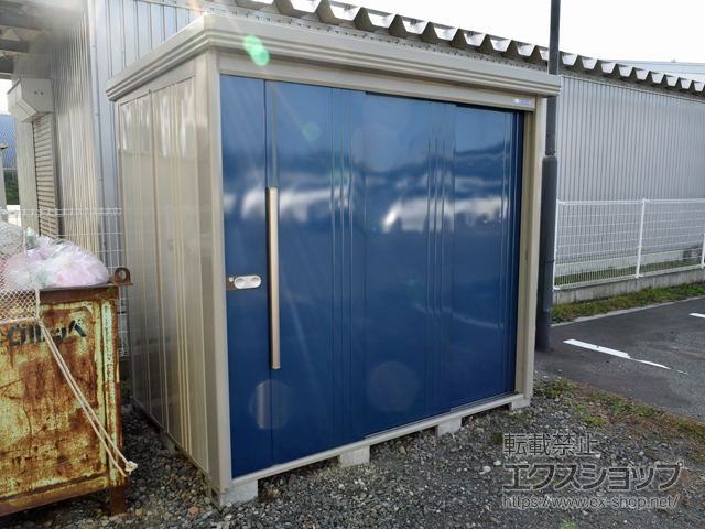 青森県上北郡六ヶ所村のの物置・屋外倉庫 Mr.ストックマンダンディ 多雪型 2200×1590×2110（ND-S2215） ND-S2215-D 施工例