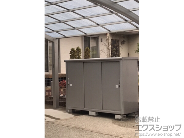 愛知県名古屋市のの物置・屋外倉庫 エスモ 一般型 1650×900×1501 ESE-1609E-SS 施工例