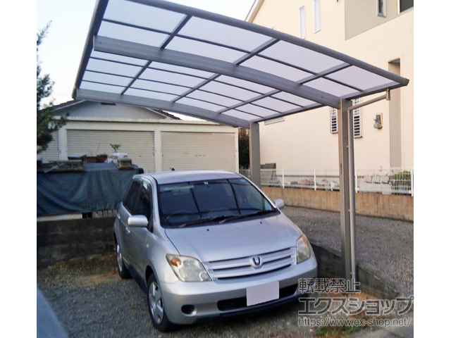 兵庫県小野市ののカーポート プレシオスポート 積雪〜20cm対応 施工例