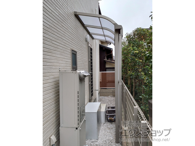 東京都西東京市ののテラス屋根 スピーネ R型 テラスタイプ 単体 積雪〜20cm対応 施工例