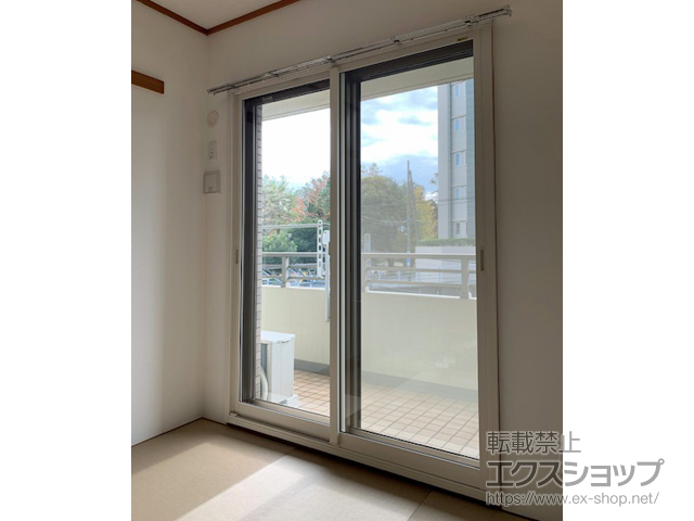 神奈川県横浜市のの二重窓（内窓） インプラス ダストバリア仕様 引違い窓 2枚建 施工例