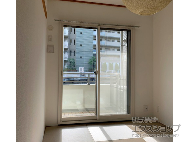 神奈川県横浜市のの二重窓（内窓） インプラス ダストバリア仕様 引違い窓 2枚建 施工例