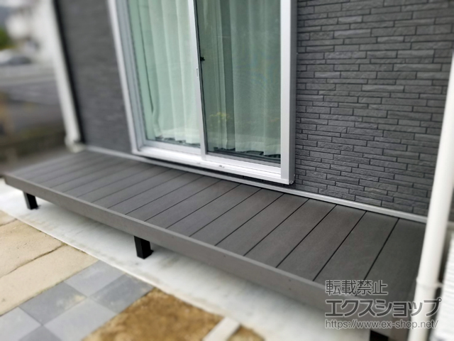 兵庫県赤穂郡上郡町ののウッドデッキ リウッドデッキ 200 施工例