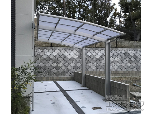 大阪府枚方市ののカーポート プレシオスポート 積雪〜20cm対応 施工例