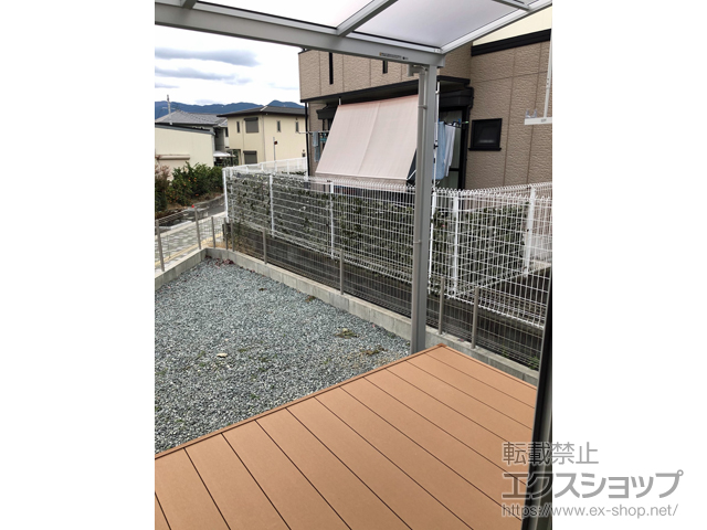 奈良県香芝市ののウッドデッキ マージウッドデッキ 施工例