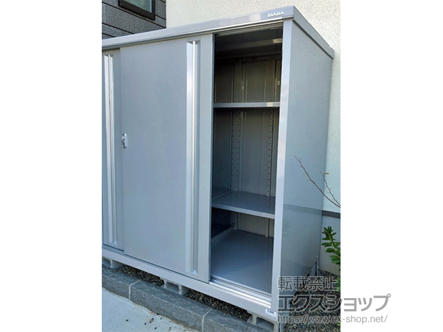 千葉県柏市のの物置・屋外倉庫 シンプリー 一般型 1520×905×1603 MJX-159D-FS 施工例