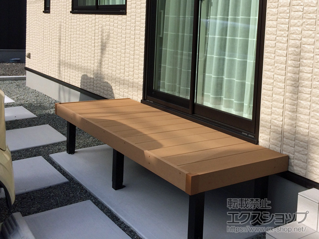 静岡県富士市ののウッドデッキ リウッドデッキ 200 施工例