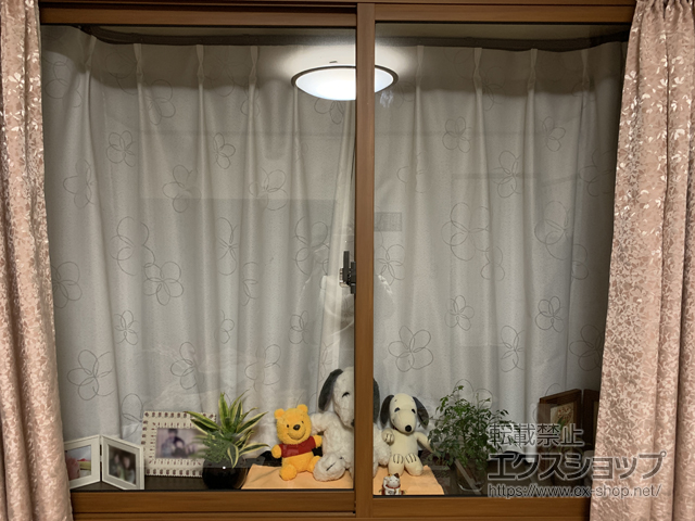 埼玉県鶴ヶ島市のの二重窓（内窓） インプラス ダストバリア仕様 引違い窓 2枚建 施工例