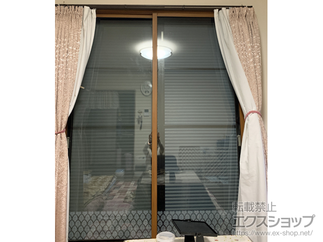 埼玉県鶴ヶ島市のの二重窓（内窓） インプラス ダストバリア仕様 引違い窓 2枚建 施工例