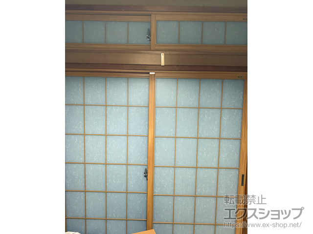 埼玉県鶴ヶ島市のの二重窓（内窓） インプラス ダストバリア仕様 引違い窓 2枚建 施工例