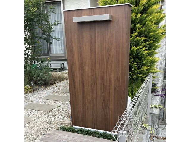 東京都東大和市のの機能門柱・ポスト ウォールスクリーン ファンクションユニット門袖 施工例