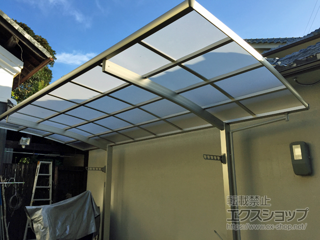 滋賀県大津市ののカーポート レイナポートグラン　積雪〜20cm対応 施工例