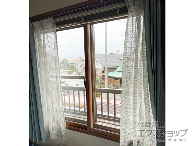 富山県富山市のの二重窓（内窓） インプラス ダストバリア仕様 引違い窓 2枚建 施工例