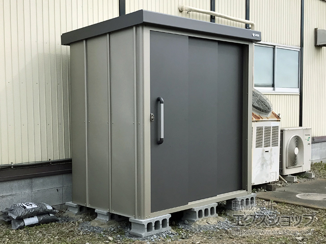 埼玉県鴻巣市のの物置・屋外倉庫 エスケーエイト SK8-70 一般型 1800×1200×1940 SK8-70-GK 施工例