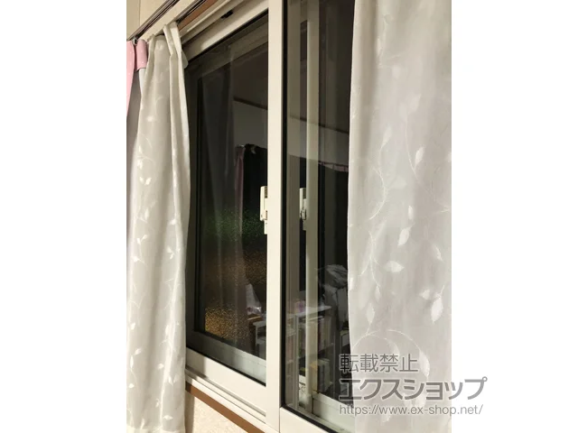 神奈川県平塚市のLIXIL リクシル（トステム）の内窓（二重窓・二重サッシ） インプラス ダストバリア仕様 引違い窓 2枚建 施工例