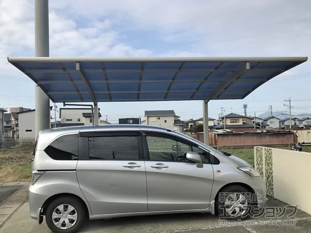 熊本県熊本市のYKKAPのカーポート レイナポートグラン　積雪～20cm対応 施工例