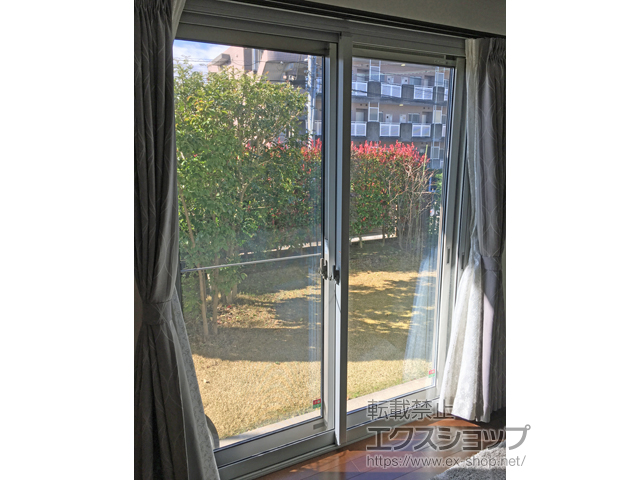 神奈川県横浜市のの二重窓（内窓） インプラス ダストバリア仕様 引違い窓 2枚建 施工例