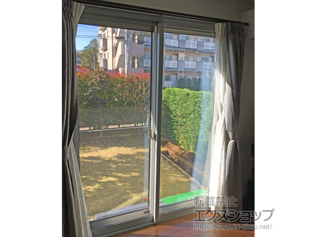 神奈川県横浜市のの二重窓（内窓） インプラス ダストバリア仕様 引違い窓 2枚建 施工例