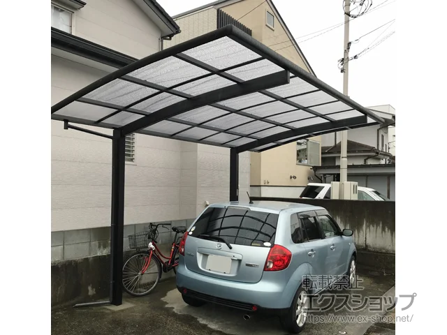 千葉県市川市のYKKAPのカーポート レイナポートグラン　積雪～20cm対応 施工例