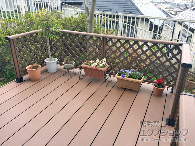 神奈川県横浜市ののウッドデッキ ひとと木2 施工例