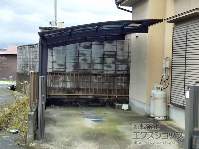 奈良県御所市ののカーポート プレシオスポート 積雪〜20cm対応 施工例