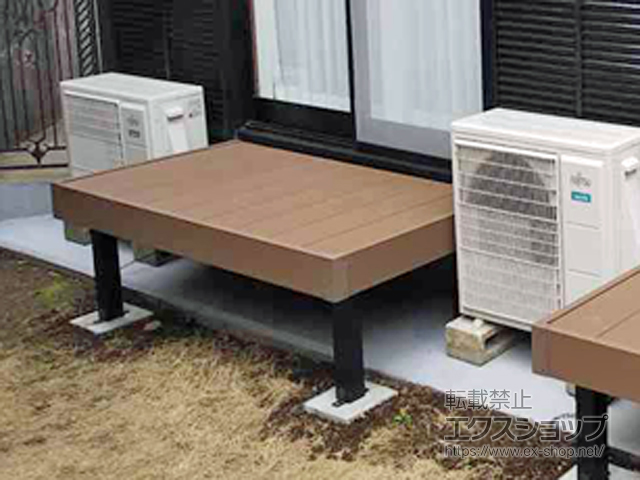 神奈川県横浜市ののウッドデッキ マージウッドデッキ 施工例